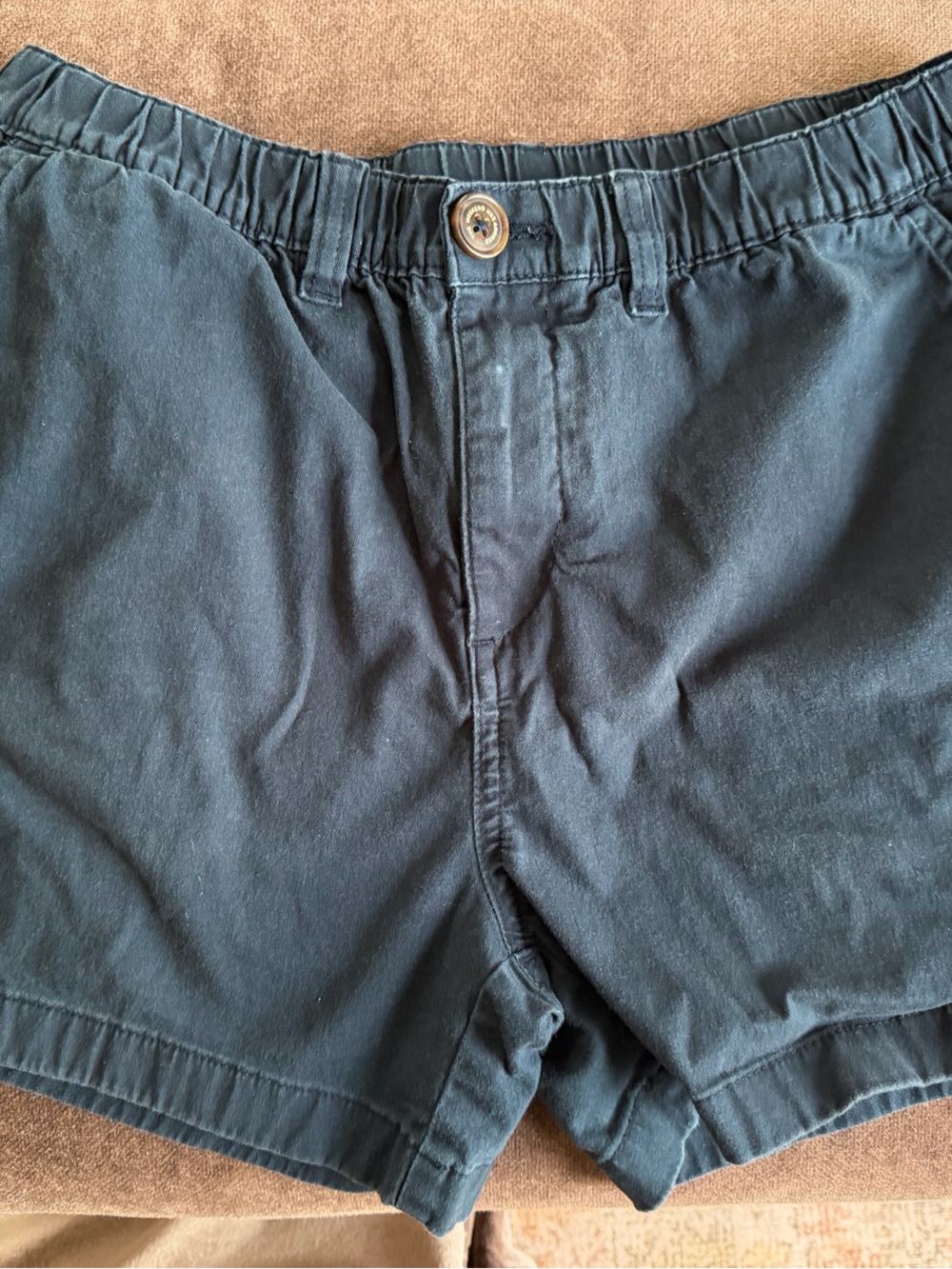 chubbies boys Navy Elastic-Waist Casual Shorts